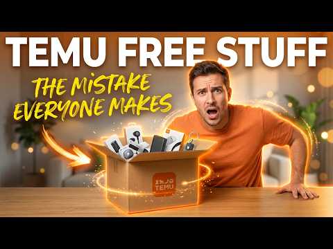 How to Get FREE Stuff from Temu (The Mistake Everyone Makes)