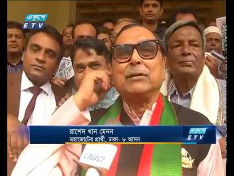 রাজধানীতে প্রার্থীদের গণসংযোগ, পথসভা