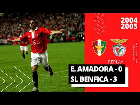 REPLAY | Estrela da Amadora 0-3 SL Benfica (TP-2004/2005)