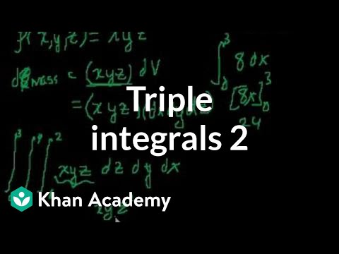 Triple Integrals Part 2