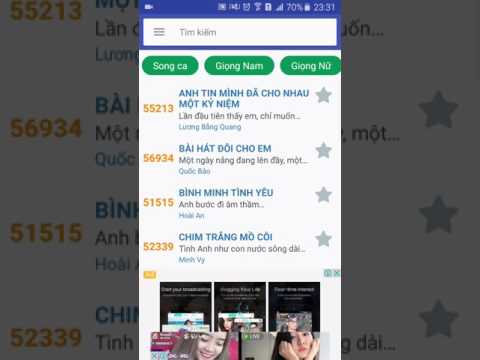 Chonbaihat - mã số karaoke vol Video