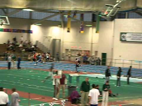 Felix Mensah's  collision on the 200m dash course