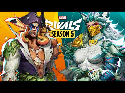 FULL SEASON 5 BATTLEPASS AND SKINS SHOWCASE IN MARVEL RIVALS!