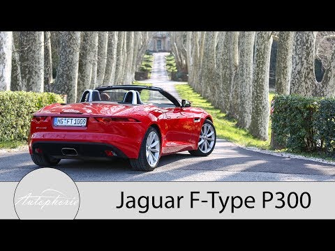 2018 Jaguar F-Type P300 Test / Ersteindruck des 4-Zylinder im Sportwagen - Autophorie