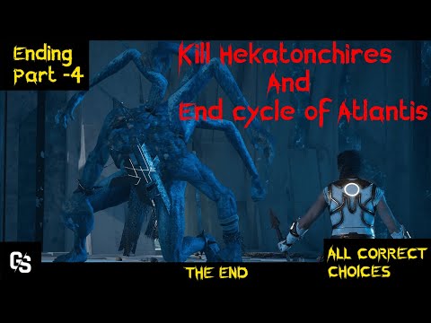 Below the Surface: The Fate of Atlantis– ENDING - 4 |Assassin's creed odyssey| Part 32