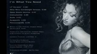 Chante Moore - I&#39;m What You Need (Acapella)