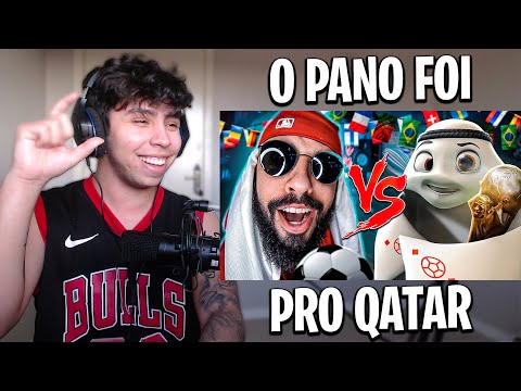 REACT Mascote da Copa Qatar 2022 (La'eeb) Vs. Mussoumano - Batalha de Rap (Copa do Mundo 2022)