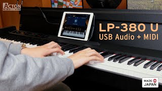 Video thumbnail for KORG LP-380U Digital Piano - More Possibility with the newly enhanced USB audio/midi interface by Acton Music雅登中国