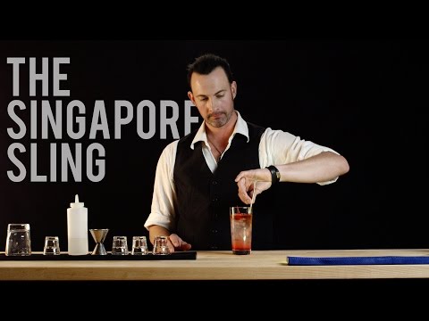 How to Make The Singapore Sling - Best Drink Recipes