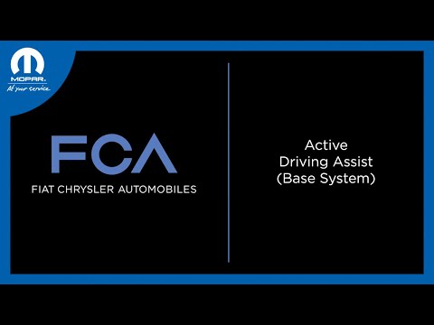 Active Driving Assist | How To | 2023 FCA Vehicles