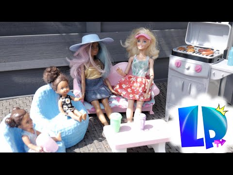 Rodzinka Barbie - Sekret Sary !!! Iza tonie w basenie !!! Odc, 160 Bajka dla dzieci po polsku