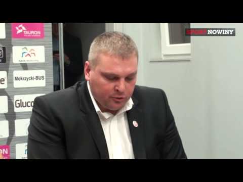 Trener Ślęzy Wrocław o meczu z Glucose ROW Rybnik [7.02.2015]