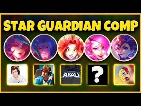 STAR GUARDIAN TEAMCOMP 2019 (4 NEW SKINS) THE MOST BROKEN TEAM EVER - League of Legends