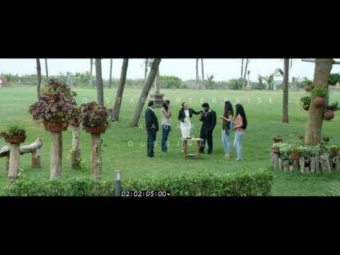 Shooting indian movie Aagam with Aliona Munteanu