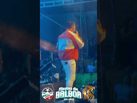 fiestas 103 años de Balboa sabado en la noche gran concierto