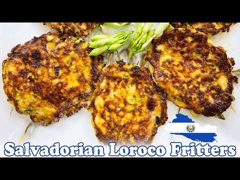 Authentic Salvadorian Loroco Fritters