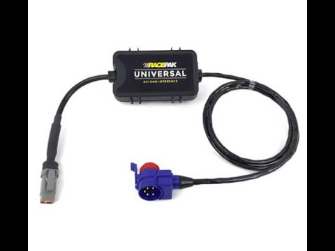 Racepak Universal Efi Can Module interfacing with Holley Dominator