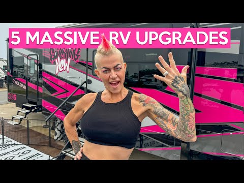 RV TOUR / 5 MASSIVE UPGRADES for LUXURY