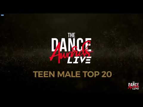 Teen Male Best Dancer Top 20 Announcement | The Dance Awards Live 2020 (Throwback)