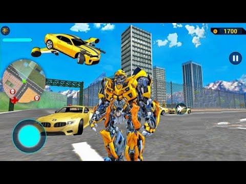 Jet Robot Multiple Transformation Car Game | New Mobile Phone Games - Android GamePlay 2020