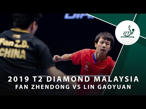 Fan Zhendong vs Lin Gaoyuan | T2 Diamond Malaysia (QF) 2019.7.21
