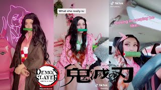 Nezuko Kamado Demon Slayer Kimetsu no Yaiba Tik Tok Cosplay Compilation Mp4 3GP & Mp3