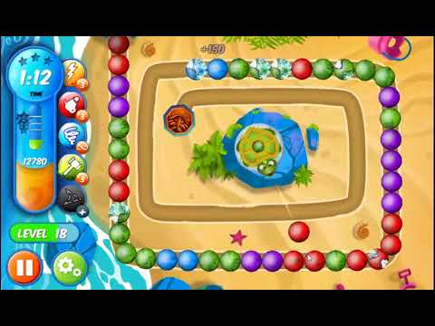 Marble Woka Woka Level 18 - NO BOOSTERS 🐢 | SKILLGAMING ✔️