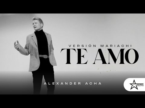 I Love You | Mariachi Version - Alexander Acha (Lyric Video)
