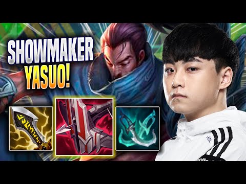 SHOWMAKER IS A GOD WITH YASUO! - DK ShowMaker Plays Yasuo MID vs Zed! | Season 2023