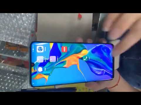 6 47" Original For Huawei P30 Pro OLED Screen Touch Digitizer Panel Replacement Huawei P30 Pro LCD W