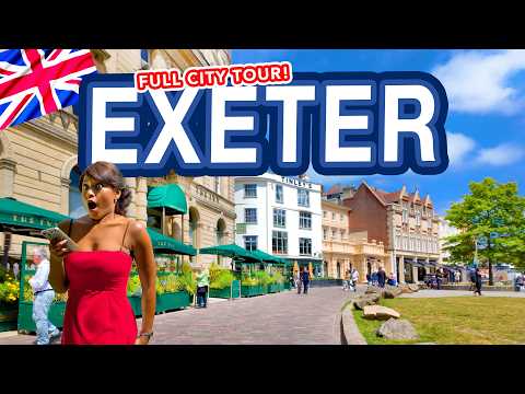 EXETER | Tour of INCREDIBLE Exeter City Centre, Devon