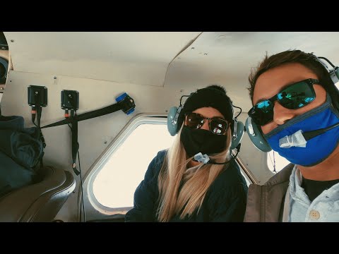 Flying over Denali National Park