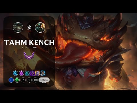 Tahm Kench Top vs Gangplank - EUW Master Patch 13.1