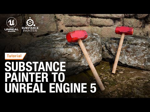 Substance Painter to Unreal Engine 5 Workflow Tutorial Exporting Textures from Substance to UE5