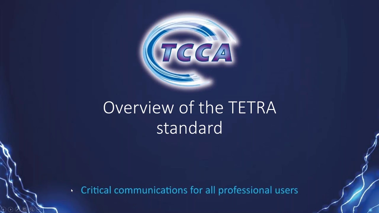 Webinar: TETRA to 2035 and beyond – an overview of the continuing enhancement of the TETRA standard