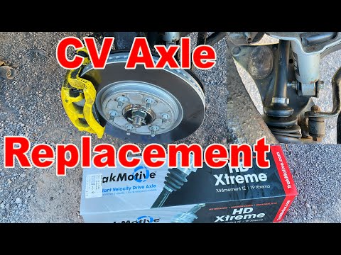 Nissan Titan CV Axle Replacement