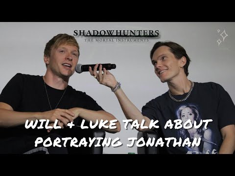 Will Tudor & Luke Baines talk about portraying Jonathan & the Shadowhunters conventions