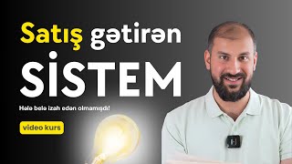 Sosial Mediada Davamlı Satış Gətirən SİSTEM - video kurs