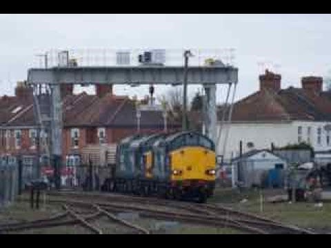 Classic English Electric Superpower Returns to Bridgwater Nuclear Flask Duty.