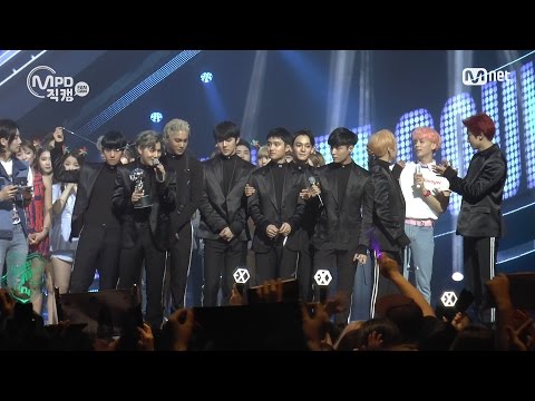 [MPD직캠] 엑소 1위 앵콜 직캠 몬스터 Monster Fancam No.1 Encore full ver. MNET MCOUNTDOWN 160616