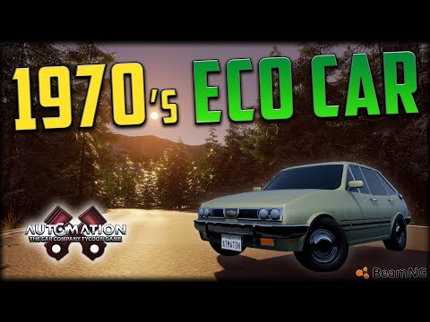 I Built A Cheap Car... From the 1970s.. Automation - BeamNG