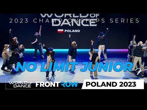 NO LIMIT Junior | 3rd Place Junior Team | FrontRow | World of Dance Poland 2023 | #WODPL23