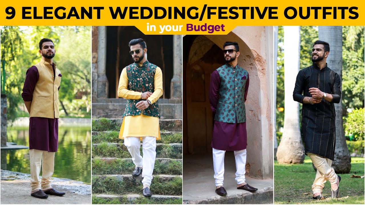 Watch video Best WEDDING OUTFITS in Budget | Kurta Pajama | Nehru Jackets | FESTIVE Outfits | Diwali Party Now Best WEDDING OUTFITS in Budget | Kurta Pajama | Nehru Jackets | FESTIVE Outfits | Diwali Party