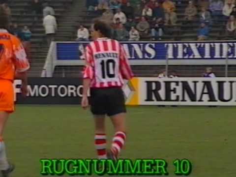 StadsTV blikte vooruit op Fortuna- en VVV-uit, en interviewde Michel Valke (21-02-1992)