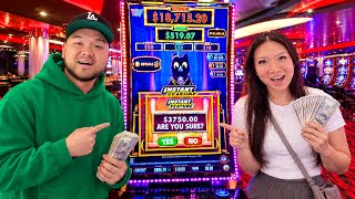 My Fiancé Bought the Casinos BIGGEST Slot Bonus Buy!