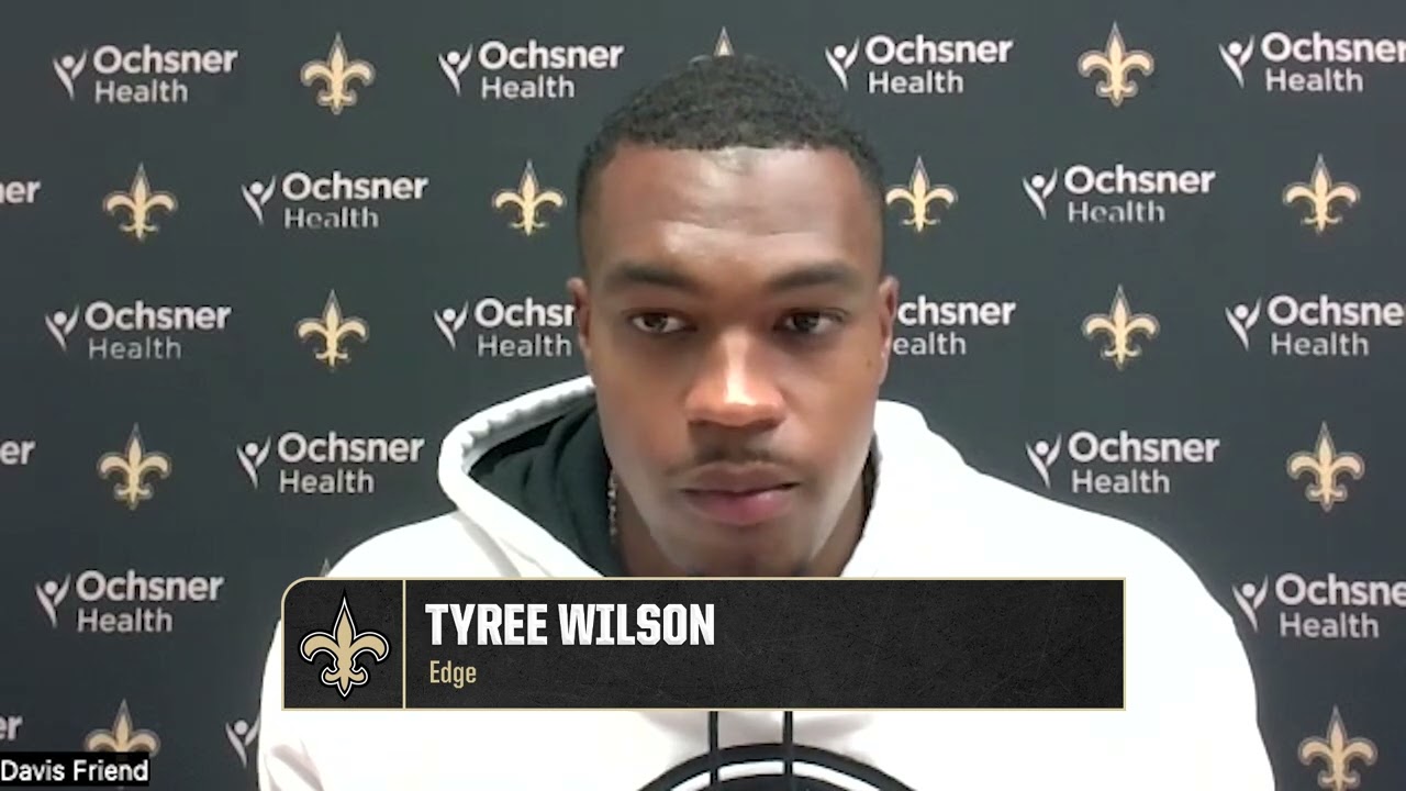 Tyree Wilson Introductory Press Conference | New Orleans Saints