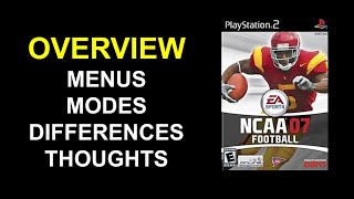 NCAA Football 07 Overview (PS2)