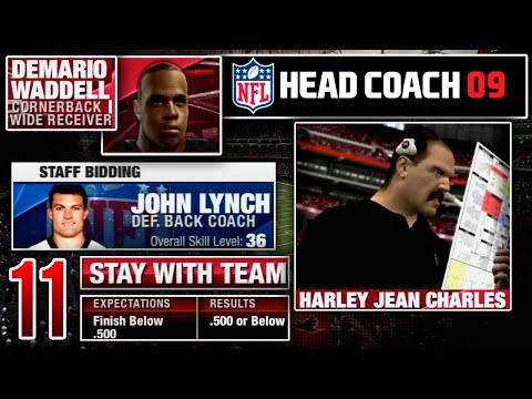 Preparing for Our First Falcons Offseason - NFL Head Coach 09 Career Mode | Ep.11