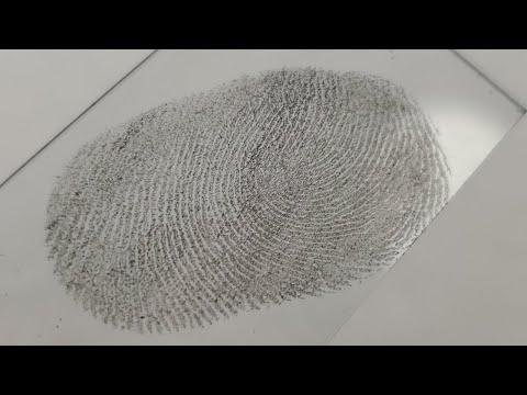 How to dust and lift a fingerprint