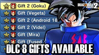 DLC PACK 8 MENTOR GIFTS ARE OUT NOW! Dragon Ball Xenoverse 2 DLC 8 How To Get Costumes & Characters